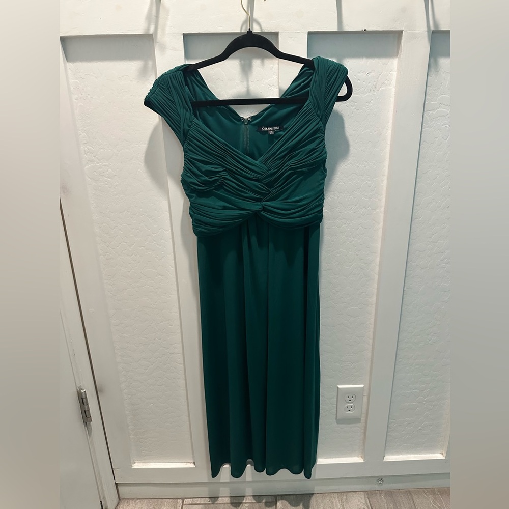 Gianni Bini Teal Maxi Dress‎